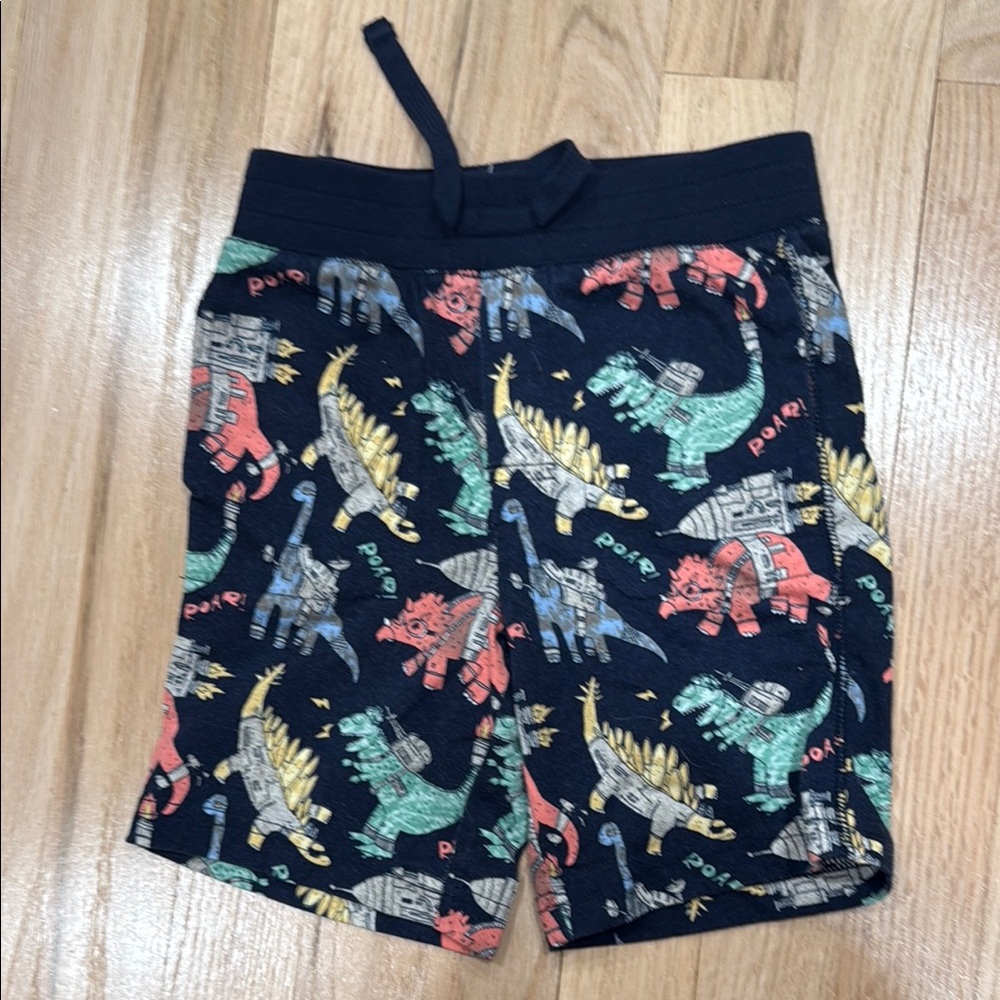 GAP 4y Dinosaur Print Kids Shorts